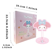 Sanrio Hello Kitty & My Melody 甜心系列多功能支架 - 手机支架，桌面友好型可爱手机支架，多功能 iPad 和平板电脑支架，床边懒人支架，便携可折叠 - 彩色 - 查看 5