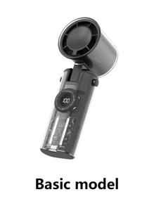 1 pezzo Ventilatore palmare ad alta velocità da 100 velocità, dotato di porta di ricarica universale TYPE-C e batteria ad alta capacità da 4000 mAh. Adatto per uso esterno e per studenti. È disponibile in tre colori ed è utilizzabile come regalo