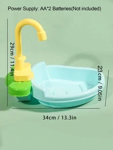 Parrot Auto Bathing Bowl, Bird Grooming & Bathing Supplies