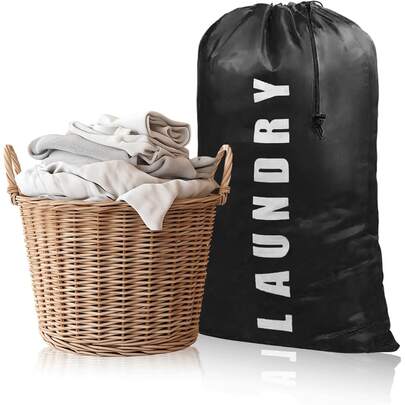 Large Laundry Bag For Travel, Dirty Clothes Organizer Bag, Camping Laundry Storage Bag, Portable Washing Machine Garment Protector For Pants, Shirts, T-Shirts, Jackets, Padded Coats, Breathable Mesh Laundry Hamper, Durable Travel Gear Bag For Home Organization And Outdoor Adventures