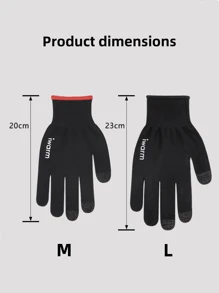 1 双男女通用轻便透气防滑驾驶手套，触摸屏友好，防紫外线，适合春夏季户外骑行 - 彩色 - 查看 5