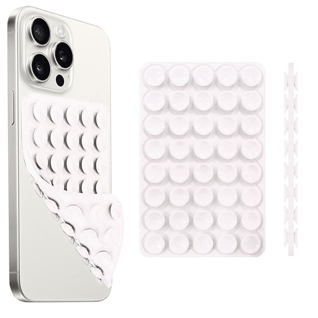 Double-Sided 24-Piece Silicone Suction Cup Stand