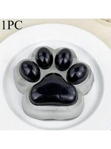 Jouet squishy de grande taille mignon de 6 cm/2,36 pouces en forme de patte de chat. Super doux et compressible, idéal pour le soulagement du stress. Expédié au hasard avec ou sans fourrure.