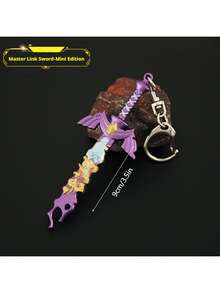 1 件 2025 新塞尔达王国之泪链接大师剑和海利亚盾 7 件宝藏武器迷你钥匙扣吊坠 - 生日礼物、复活节礼物、情人节礼物、玩具、新品畅销书、情侣玩具、角色扮演玩具、武器模型、游戏武器 - 彩色 - 查看 19
