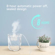 1pc Mini Portable Travel Humidifier, Small USB Desktop Humidifier, Suitable For Travel, Office, Hotel Room, Bedroom, Small Spaces, Auto Shut Off In 8 Hours, Travel Humidifier - Multicolor - View 7