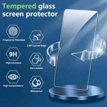 Redmi Pad Pro 12.1 英寸屏幕保护膜，9H 硬度钢化玻璃，晶莹剔透，防指纹和眩光，防刮擦 - Reayou [2 件套] 屏幕保护必需品，适用于日常防护、办公室、家庭垫屏幕保护膜配件防水防震防摔防摔全覆盖 - 無色 - 查看 6