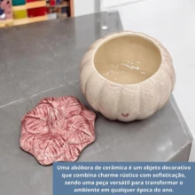 1 Liter Ceramic Pumpkin Bowl For Feijoada Or Soup - 粉紅之心 - 查看 5
