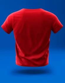 King T-shirt Men T-Shirts - Red - View 5