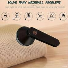 Enthaarungsmittel, Haarentferner, Textilrasierer, Wiederaufladbarer Textil-Haarentferner: Tragbarer und USB-betriebener Fusselrasierer für Zuhause zum Pillingentfernen für Pullover und Wollkleidung, Textilrasierer, Akkukapazität: 400mAh