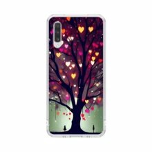 Capa Capinha de celular Galaxy A70 Personalizada  Arvore 2 - Transparente - Visão 1