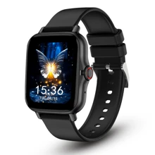 New Hot 1pc Unisex Silicone Band Smart Watch, With Call Function, Pedometer, Calorie Counter, Alarm, Message Notification, 1.44 Inch Full Screen Touch, Suitable For Smartphones, Perfect Gift For Festivals And Celebrations