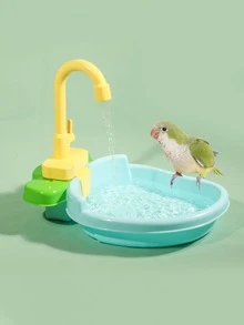 Parrot Auto Bathing Bowl, Bird Grooming & Bathing Supplies