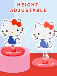 Sanrio Hello Kitty & My Melody 甜心系列多功能支架 - 手机支架，桌面友好型可爱手机支架，多功能 iPad 和平板电脑支架，床边懒人支架，便携可折叠 - 彩色 - 查看 6