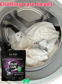 A Pack Of 10 Laundry Care Pearls. These Laundry Cleaning Pearls Protect Colors, Prevent Dye Transfer, Remove Stains, And Eliminate Odors. They Leave A Long-Lasting Fragrance, Are Easy To Use, And Have Strong Cleaning Power.