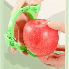 1 件多功能水果削皮器 - ABS 人体工学手柄，适用于削各种水果和蔬菜，如苹果、土豆和胡萝卜 | 易于握持且高效的厨房削皮工具