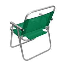 Chair Sitting Beach Chair Aluminum Reinforced Up To 150kg - 綠色 - 查看 3