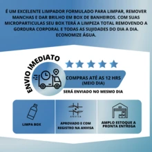 Bathroom Box Cleaner Stain Remover Glass Waterproofing