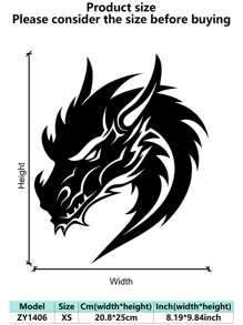 Ferocious Black Metal Dragon Wall Decor - Detailed Mythical Creature Sculpture, Suitable For Indoor/Outdoor Decoration, Fantasy-Style Garden Or Home Decor, Durable And Easy To Clean, Outdoor Wall Decoration | Mystical Decoration | Metal Finish, Dragon Decor
