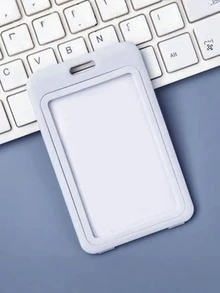 Badge Holders - Double-Sed Vertical Hard Plastic Cases For Secure Display Of S Cards Key Cards Licenses & Passes - Perfect For Office School & Everyday Use Christmas Gifts Gift Thanksgiving Card Holder Card Holder Wallet Business Card Holder Credit Card Holder Id Card Holder For Women For Men Card Wallet - Multicolor - View 15