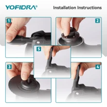 Yofidra Oscillating Multi Tool Kit,Electric Shovel Trimming Machine,Woodworking Tool,Metal Polishing,Carpet Cleaning,Multi-Purpose Tool Set - UK Plug(220-240V) - View 5
