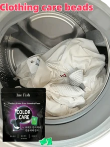 A Pack Of 10 Laundry Care Pearls. These Laundry Cleaning Pearls Protect Colors, Prevent Dye Transfer, Remove Stains, And Eliminate Odors. They Leave A Long-Lasting Fragrance, Are Easy To Use, And Have Strong Cleaning Power.