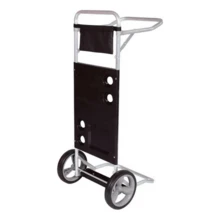 Cart Turns Into Beach Table 5 Chairs Black Mor Camping - Black - View 1