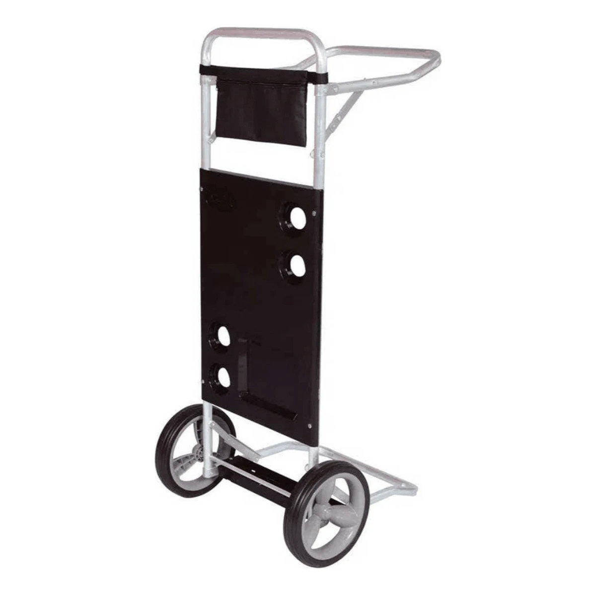 Cart Turns Into Beach Table 5 Chairs Black Mor Camping - Black - View 1