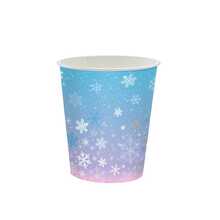 10 món đồ dùng tiệc sinh nhật Frozen, đĩa giấy hình bông tuyết dùng một lần, cốc, khăn ăn cho Giáng sinh, đồ trang trí tiệc sinh nhật Winter Wonderland, đồ dùng tiệc Giáng sinh - Nhiều màu - Xem 5