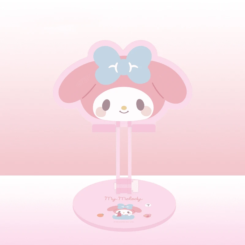 Sanrio Hello Kitty & My Melody 甜心系列多功能支架 - 手机支架，桌面友好型可爱手机支架，多功能 iPad 和平板电脑支架，床边懒人支架，便携可折叠 - 彩色 - 查看 1