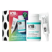 K18 Biomimetic Hairscience  Reset + Repair Birthday Set-  0.17 Oz / 5 ML K18 Leave-In Molecular Repair Hair Mask   - 1.8 Oz / 53 ML K18 Mini Peptide Prep Detox Shampoo - - Mặt nạ phục hồi tóc Leave-In Molecular Repair 0,17 oz - Dầu gội thải độc Mini Peptide Prep 1,8 oz - Xem 2