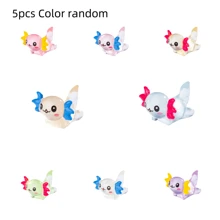 2件/3件/4件/5件/6件/9件/18件/27件/36件发光六角龙微型摆件，桌面装饰，鱼缸苔藓造景装饰，树脂工艺品，桌面小摆件，迷你场景摆件