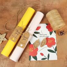 7874,02 cm / 656 Fuß schweres Juteseil, 2 mm dick - hochfestes Seil ideal für Basteln, Gartenbau, Geschenkverpackung und Kunstdekor, Geburtstags- und Feiertagsartikel