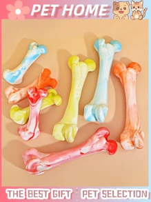 Unbreakable Dog Toys For Aggressive Chewers, Extremely Hard Toys For Small/Medium/Large Breeds, Original Dog Bone Chew Toys, Durable Dog Toys, Tough Dog Toys, Meat Flavored, Prepared Dog Bones Keep Dogs Busy - Large Rubber Realistic Dog Bone Pet Supplies, Suitable For Large Breeds