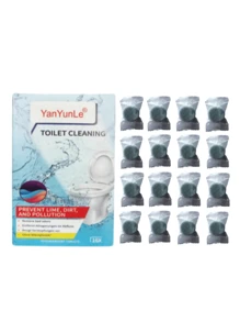 5/12/16 Piezas de Tabletas Efervescentes Automáticas para Limpieza de Inodoro, Tabletas Efervescentes Automáticas para Desodorizar y Descalar Inodoros