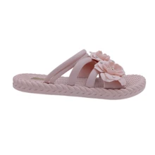 Sandalia Comoda Coquet Flores - Rosa - Ver 1