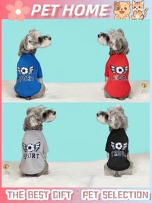 Sports Style Summer Pet Suit, Suitable For Dogs And Cats: With Football Pattern, 4 Colors To Choose From. Lightweight Skipping Rope/Jacket/Pajamas And Cat Clothes, Suitable For Happy Puppies To Stay Cool And Adventurous! My Puppy Approved Breathable Clothes, Puppy Clothes, And Dog Supplies - Cute Summer Clothing For Puppies, Cats, And Happy Pets! Summer Dog T-Shirt, Pet Pullover