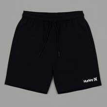 KIT 3 SHORT HURLEY SURFING BÁSICO BERMUDA TACTEL ELASTANO DRY FIT VERÃO LEVE SKATE - Preto - Visão 5