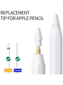 5/10/20支装替换笔尖，兼容Apple Pencil第一代和第二代，备用笔尖兼容Apple Pencil笔尖 - 白色 - 查看 3
