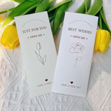 50 pezzi Semplice adesivo di sigillatura della scatola aereo in carta rivestita autodesiva, etichetta per confezione regalo, decorazione per matrimonio e festa, etichetta personalizzata per confezioni