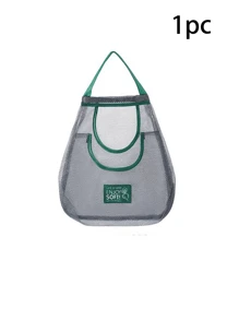 1个/3个装家用垃圾袋，大容量塑料袋收纳袋，壁挂式魔术贴网袋收纳架。厨房垃圾袋收纳架，壁挂式大容量塑料袋。厨房，收纳，厨房配件，挂篮，厨房整理架，厨房收纳，挂篮，蔬菜收纳，水果篮，购物袋收纳，挂钩袋