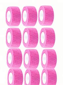 2/6 Bandagens protetoras para nail art, bandagens autoadesivas para manicure, fáceis de rasgar, fita autoadesiva elástica respirável multifuncional adequada para uso doméstico e em salão, suprimentos para unhas, ferramentas para unhas, ferramentas para nail art, volta às aulas, unhas, ferramentas para unhas postiças