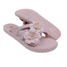 Sandalia Comoda Coquet Flores - Rosa - Ver 5