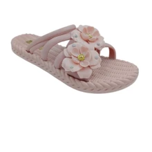 Sandalia Comoda Coquet Flores - Rosa - Ver 3
