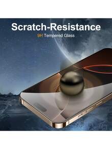 3 件装全覆盖高清透明屏幕保护膜适用于 16e 6.1 英寸 2025，9H 钢化玻璃膜，保护壳友好，超清晰灵敏指纹防油防刮钢化玻璃膜 15 14 13 12 11 16Pro Max Plus Mini - 3pcs - 查看 5