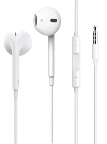 سماعات أذن متوافقة مع آيفون، سماعات أذن داخل الأذن نوع C USB-C مريحة، سماعات رأس سلكية استريو عالي الجودة نوع C 3.5 مم مع ميكروفون بلوتوث والتحكم في المكالمات، عازلة للضوضاء