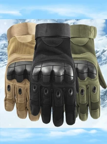 1 Paar Herren rutschfeste, verschleißfeste Schutzhandschuhe mit harter Schale, für militärisches, outdoor Training, Fitness und Radfahren, geeignet für Sport, Gym, Heimtraining, Damen Fitness Handschuhe, Boxhandschuhe, Trainingshandschuhe, Herren Gym Handschuhe