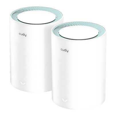 Kit 2x Roteador Wi-Fi Mesh AC1200 Cobertura 300m² M1300