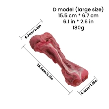 Unbreakable Dog Toys For Aggressive Chewers, Extremely Hard Toys For Small/Medium/Large Breeds, Original Dog Bone Chew Toys, Durable Dog Toys, Tough Dog Toys, Meat Flavored, Prepared Dog Bones Keep Dogs Busy - Large Rubber Realistic Dog Bone Pet Supplies, Suitable For Large Breeds