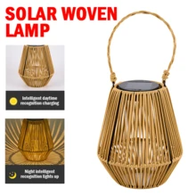 2 Pack Solar Lanterns-Your Go-To Outdoor Decor Essential For Garden Glow-Ups, Yard Makeovers, And Patio Vibes! Automatic Solar Charging+Dream Warm Light.Perfect For Summer Nights, BBQ Parties. Durable, And Budget-Friendly-Snag The Set That's Selling Out Faster Than Sunset! - 2 件裝 - 查看 5