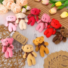 2 件/套 3 件/套 6 件/套 1~20 件 4.7 英寸小泰迪熊娃娃圣诞礼物、万圣节礼物毛绒动物毛绒玩具 DIY 钥匙扣包吊坠、婚礼生日礼盒娃娃玩具生日蛋糕婚礼装饰派对礼品用品饰品 DIY 配件、圣诞礼物、万圣节礼物 - 彩色 - 查看 4